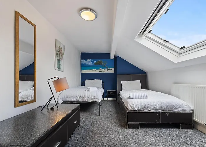 Stylish 2-bedroom In Ls12, Perfect For Contractors & Extended Stays-f&k Appartement Leeds (West Yorkshire)